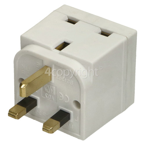 13A 2 Way Unfused Adapter