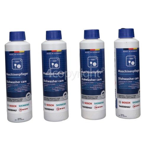 Bosch SYLENA645 250ml Dishwasher Cleaner (Pack Of 4)