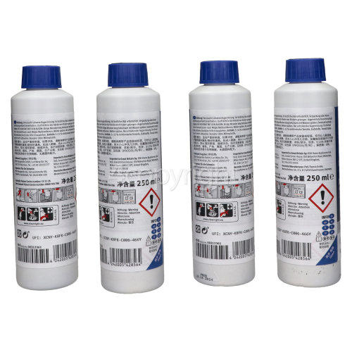 Bosch SYLENA645 250ml Dishwasher Cleaner (Pack Of 4)