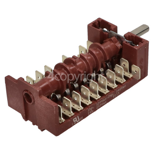 Britannia SI-9TF-MB-CH (544441470) Oven Function Selector Switch Gottak 850900