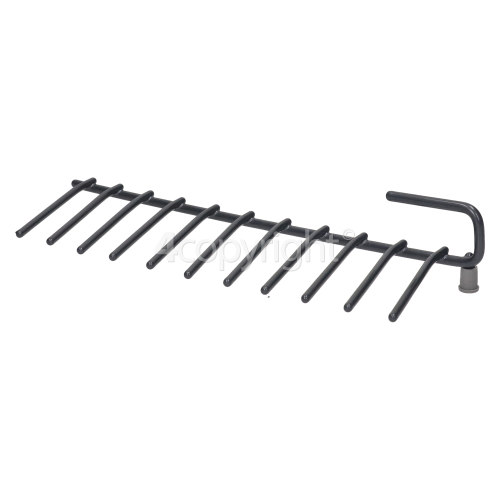 Grundig Lower Basket Plate Holder Back RIGHT1