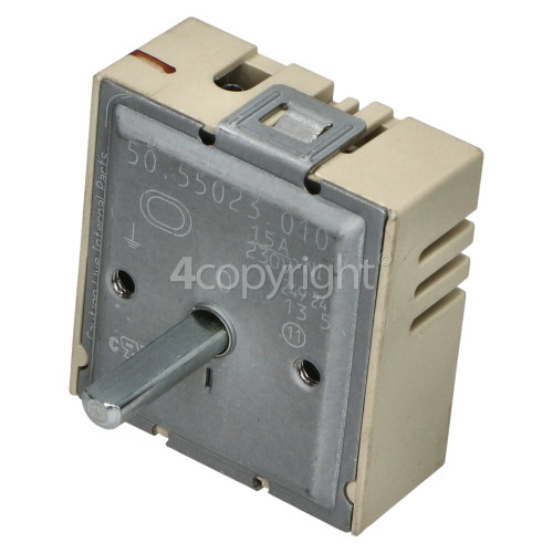 Rangemaster 91780 PROFESSIONAL PLUS 110 IND. BLACK Dual Hotplate Energy Regulator : EGO 50.55023.010