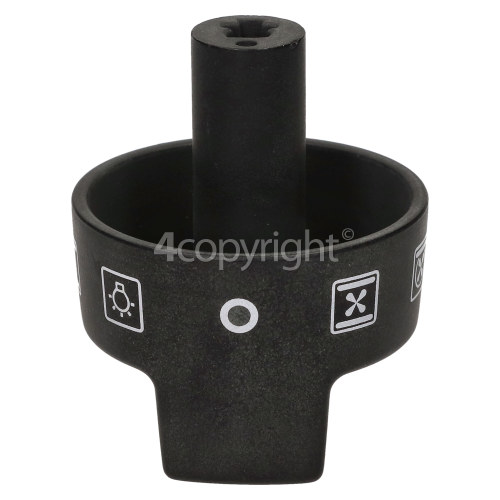 Delonghi PEMX166GHI Oven Control Knob - Black