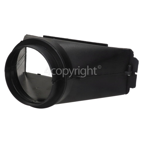 Rangemaster 6304 CH90 Electric black/brass badge Ducting Spigot