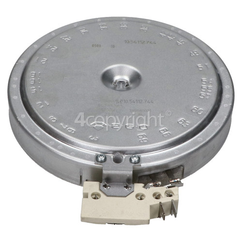 Samsung C61R2AEE Small Ceramic Hob Hotplate Element - 1200W EGO 10. 54112. 744