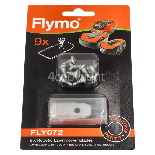 Flymo EasiLife 350 Blades, Pack Of 9