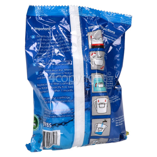 Compatible Brita Maxtra, Maxtra + Water Filter Cartridge - Pack Of 4