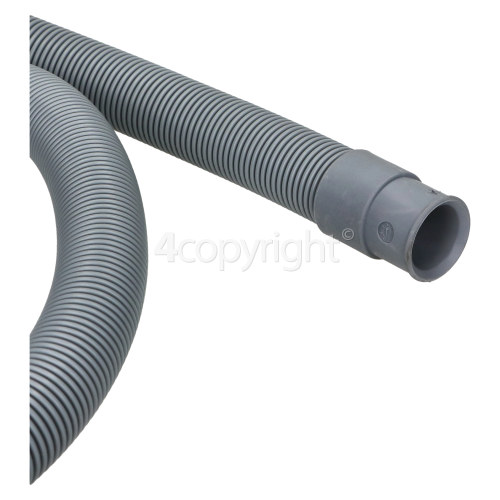 Candy 651TBSYLENA Universal 1.5m Drain Hose (Straight 21mm To Right Angle End 22mm Internal Dia.s