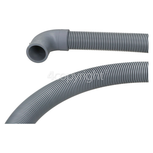 Candy 651TBSYLENA Universal 1.5m Drain Hose (Straight 21mm To Right Angle End 22mm Internal Dia.s