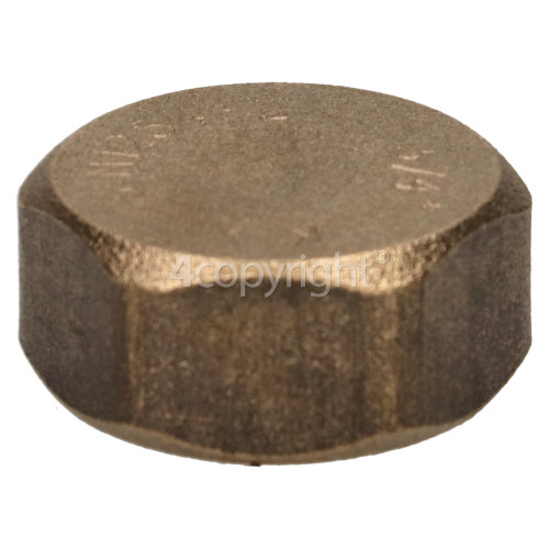 End Of Line Tap Compression Blanking Cover Cap Nut (Box Of 10) : Size : 3/4 Inch