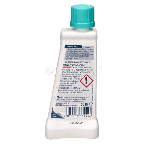 Dr.Beckmann Stain Devils Cooking Oil & Fat Remover