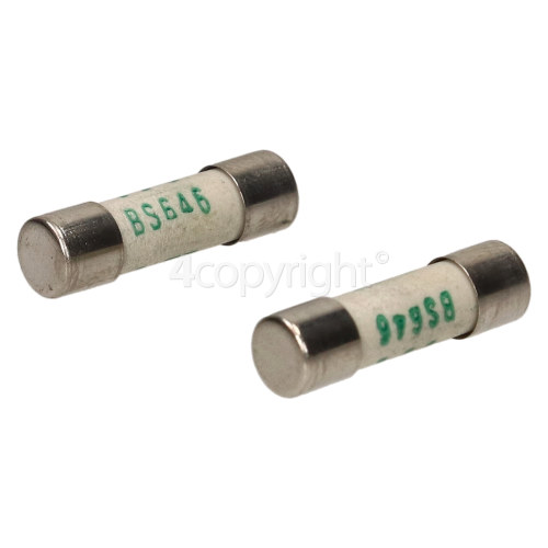 Wellco 1A Cartridge Fuses (Pack Of 2)