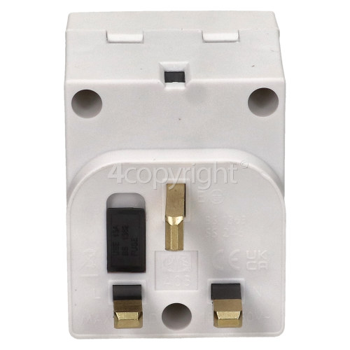13A 3 Way Fused Adaptor