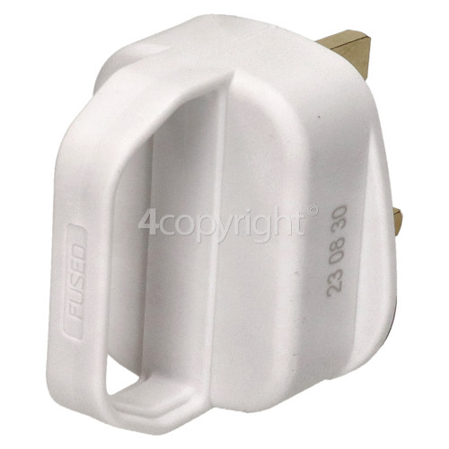 Wellco 3 Pin 13A Plug With Finger Grip
