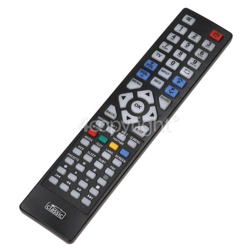 Hitachi IRC87201 Remote Control Compatible With : RC1912, RC4822, RC4845, RC4846, RC4849, RC4870, RC4880, RC5116, RC5117