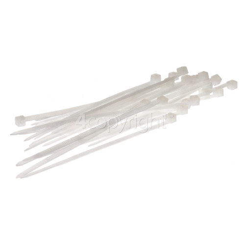 Wellco Pack Of 25 100mm Cable Ties - Natural