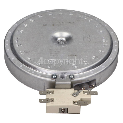Flavel Small Ceramic Hob Hotplate Element - 1200W EGO 10.54111.003