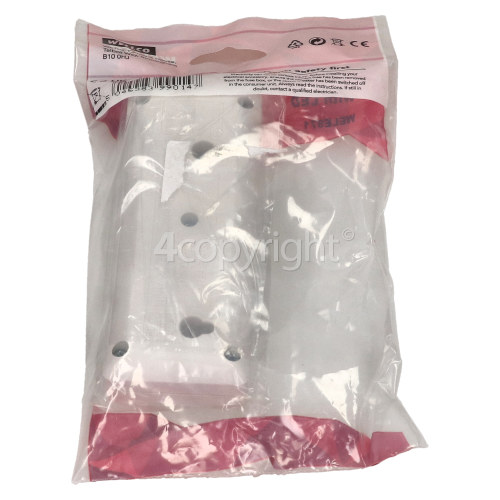 Wellco 2 Gang Trailing Socket With LED