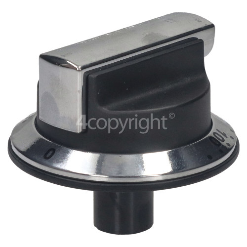 Rangemaster 91780 PROFESSIONAL PLUS 110 IND. BLACK Oven Control Knob