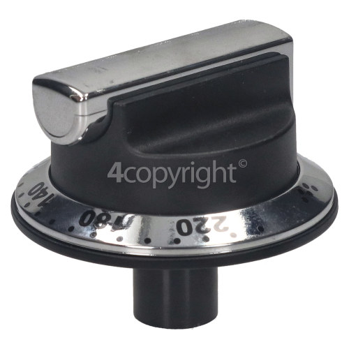 Rangemaster 91780 PROFESSIONAL PLUS 110 IND. BLACK Oven Control Knob