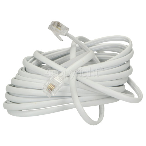 Wellco 5m Modem Lead RJ11 To RJ11