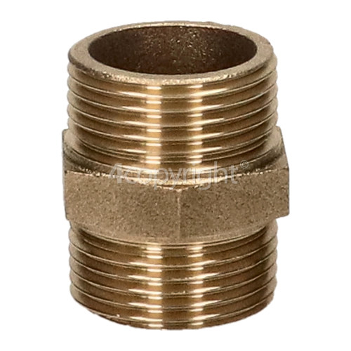 Brass Hose Connector 3/4"X 3/4" Threaded : Connector For Inlet Hoses