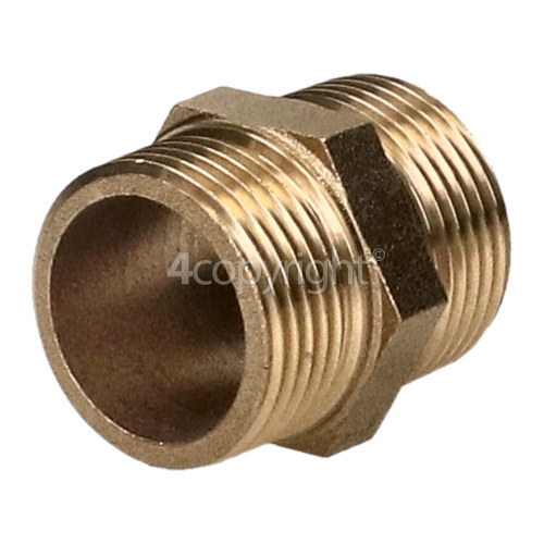 Brass Hose Connector 3/4"X 3/4" Threaded : Connector For Inlet Hoses