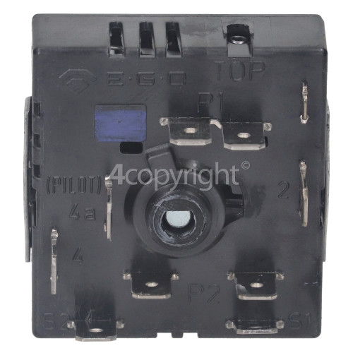 Rangemaster 91840 PROFESSIONAL PLUS 90 CER. CRANBERRY Dual Hotplate Energy Regulator