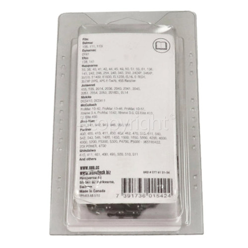 Flymo CH0034 38cm (15") 64 Drive Link Chainsaw Chain