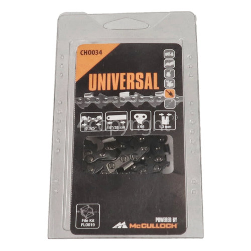 Flymo CH0034 38cm (15") 64 Drive Link Chainsaw Chain