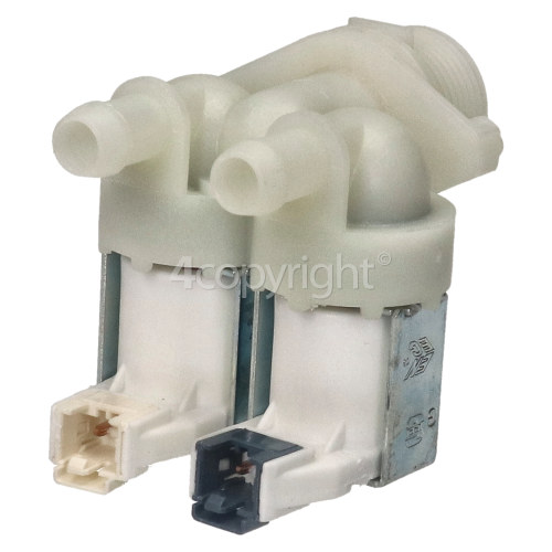 Hoover Double Solenoid Valve : 180Deg. With Protected (push) Connectors