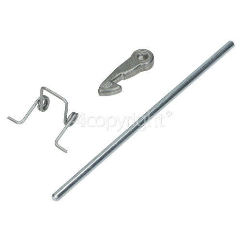Indesit Door Handle Kit - Graphite