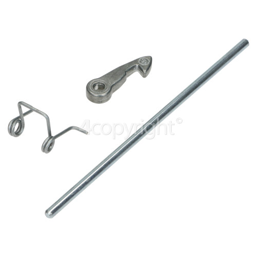 Indesit Door Handle Kit - Graphite