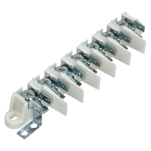 Rangemaster 91780 PROFESSIONAL PLUS 110 IND. BLACK 7-Way Mains Terminal Block