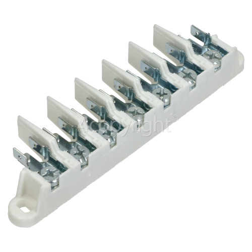Rangemaster 91780 PROFESSIONAL PLUS 110 IND. BLACK 7-Way Mains Terminal Block