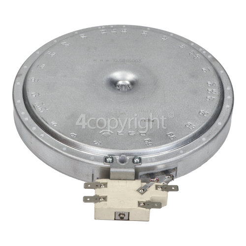 Rangemaster 91840 PROFESSIONAL PLUS 90 CER. CRANBERRY Medium Ceramic Hob Hotplate Element - 1800W EGO 10.58111.003