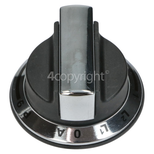 Rangemaster 91780 PROFESSIONAL PLUS 110 IND. BLACK Hob Control Knob