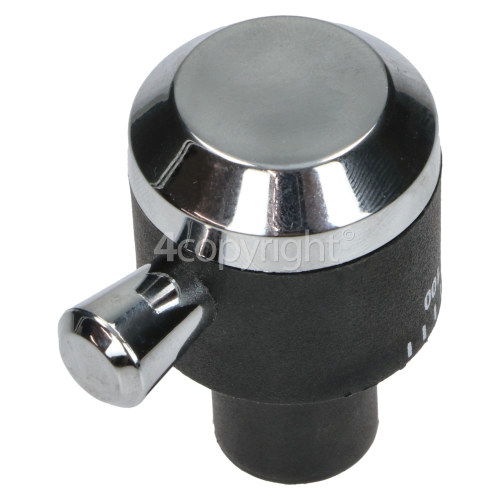 Rangemaster Oven Control Knob - Black/Silver