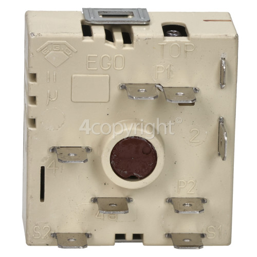 Rangemaster 91780 PROFESSIONAL PLUS 110 IND. BLACK Dual Hotplate Energy Regulator : EGO 50.55023.010