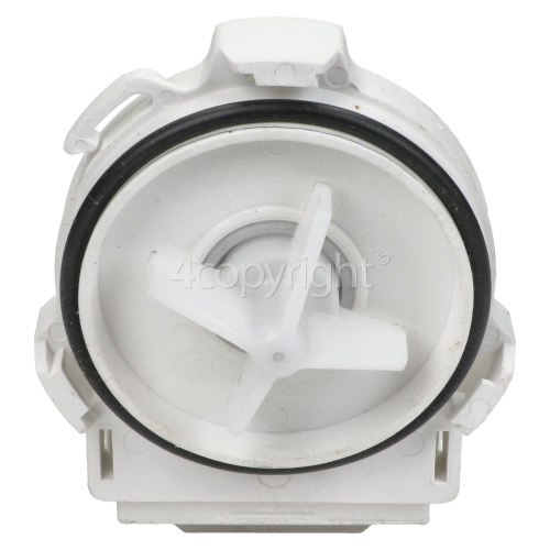 Hisense HS6120W Drain Pump (Round Top Twist On) : Leili Changzhou BPX2.1887l : Also Fits Asko & HISENSE HU63CW Etc.
