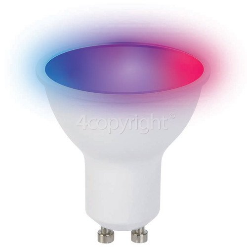 TCP 4.5W GU10 Smart WiFi LED RGB Dimmable Bulb 450LM