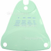 Kenwood Rear Cover With Rubber Feet With Lilac Printing