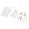 Hilton Door Handle Kit - White