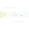 Hotpoint Console Panel White D/w 7822 Newline
