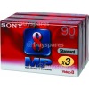 Standard 8mm Camcorder Tape Pack (Pack Of 3) Sony