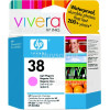 Cartucho De Tinta Magenta Claro Original No.38 (C9419A) Hewlett Packard