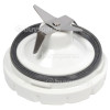 Lames Et Socle Blanc Du Bol De Blender Mixeur Kenwood