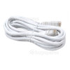 Câble Ethernet CAT6 RJ45 : Blanc 3m