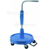 Numatic Base With Pedal & Handle Complete 500mm Diameter, 870mm High, Blue