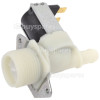 Hotpoint Cold Water Single Solenoid Inlet Valve : 180Deg. With 12 Bore Outlet